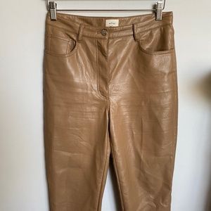 Wilfred Faux leather pants